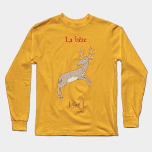 Medieval deer Long Sleeve T-Shirt